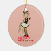 4人の小さいモンスター- Nessa セラミックオーナメント (左)