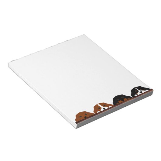 4人の小さな騎士 ノートパッド (アングル)