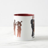 4人の新入生のコーヒーカップ マグカップ (中央)