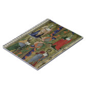 4人の福音伝道者、14世紀(子牛皮紙) ノートブック (左側)