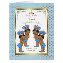 4人の誕生の男の子の発表カード、写真、記念品