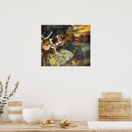 4人の踊り子を消す ポスター (キッチン)