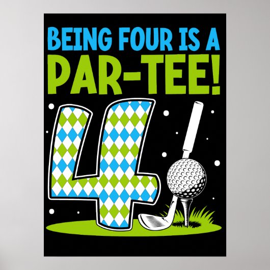 4人はパー・ティーだ！ ポスター (正面)