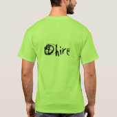 4人制 Tシャツ (裏面)