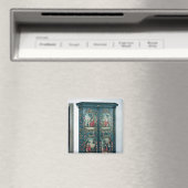 4人飾のシーンを持つワードローブ マグネット (インサイチュ (食洗機))