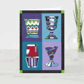 4個のコップ カード (正面)