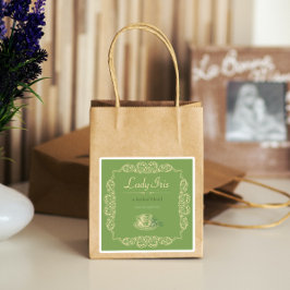 4個のヴィンテージカスタムハーブティー シール