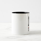 4個の石 ツートーンマグカップ (中央)