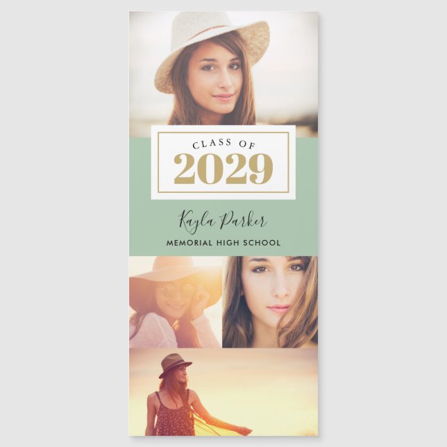 4光磁気卒業アナウンスカード (正面)