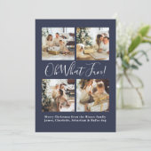 4写真ああ何おもしろい北欧クリスマス シーズンカード (スタンド正面)