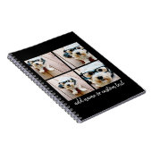 4写真で独自のInstagramコラージュを作成 ノートブック (右側)