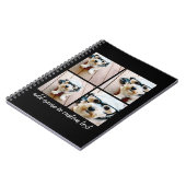 4写真で独自のInstagramコラージュを作成 ノートブック (左側)