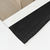 4写真とパーソナライズされた文字テンプレート フリースブランケット (角)