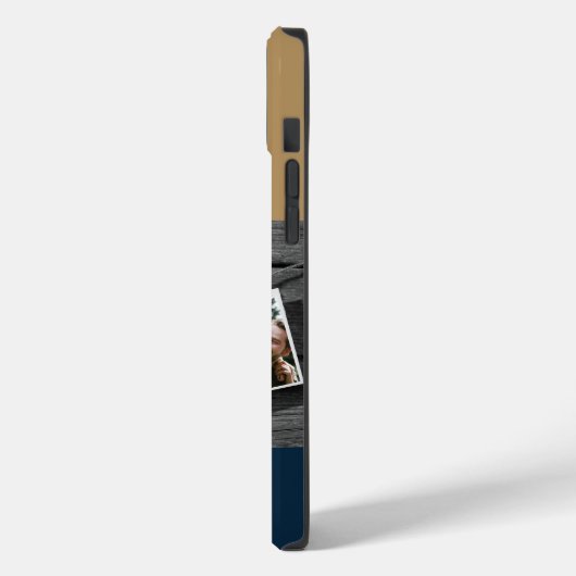 4写真のミニマぶら下がったリストのパーソナライズ Case-Mate iPhoneケース (裏面 / 左)