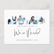 4写真の新しい自宅住所の変更のお知らせ