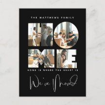 4写真の新しい自宅住所の変更のお知らせ