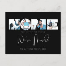 4写真の新しい自宅住所の変更のお知らせ