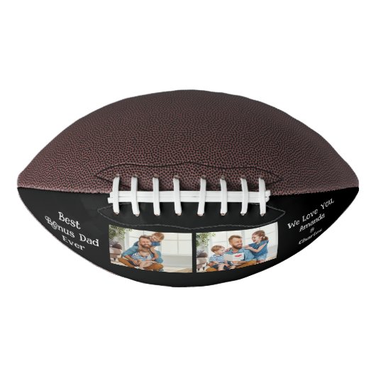 4写真カスタムコラージュ賞与パパ父の日 アメリカンフットボール (正面)
