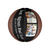 4写真カスタムコラージュ賞与パパ父の日 ミニバスケットボール (縦)