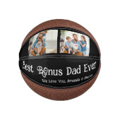 4写真カスタムコラージュ賞与パパ父の日 ミニバスケットボール (正面)