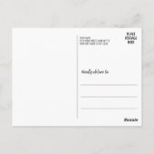 4写真テンプレート(2行文字) ポストカード (裏面)