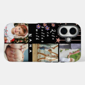 4写真パーソナライズされたコラージュの生活が良いNana Case-Mate iPhoneケース (裏面 (横))
