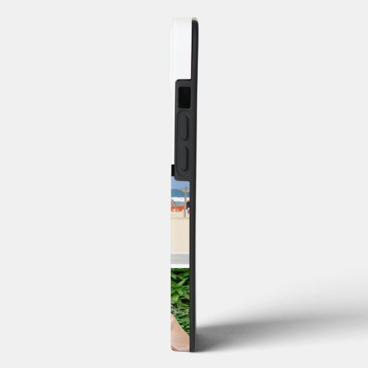 4写真パーソナライズされた家族ラブメモリーズ記念 Case-Mate iPhoneケース (裏面 / 左)