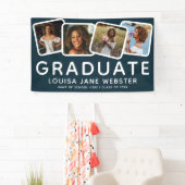 4写真モダンコラージュ大学院卒業海軍 横断幕 (インサイチュ)