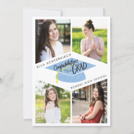 4写真卒業キャップ告知と招待状 招待状