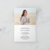 4写真卒業コラージュシンプル折りモダン畳み 案内状 (内部)