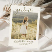 4写真卒業パーティー発表 案内状