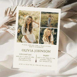 4写真卒業パーティー発表 案内状