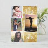 4写真20__金ゴールド《写真》ぼけ味の大学院 招待状 (スタンド正面)