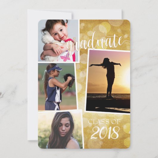 4写真20__金ゴールド《写真》ぼけ味の大学院 招待状 (正面)