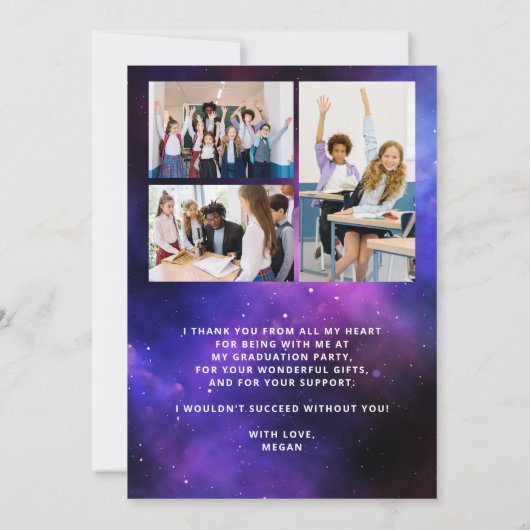 4写真8年生ネオン研究科 サンキューカード (裏面)