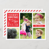 4写真|の休日の写真カード シーズンカード (正面/裏面)