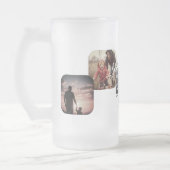 4写真 – Happy Father's Day Metalテーマ フロストグラスビールジョッキ (左)