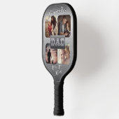 4写真 – Happy Father's Day Metal ピックルボールラケット (左)