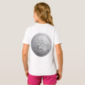 4分の1に戻る非衣装 Tシャツ (裏面フル)