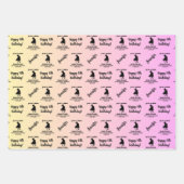 4分の1の馬を愛する少女の年齢 ラッピングペーパーシート (正面)