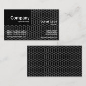 4分パッチ – ハニカム暗 名刺 (正面/裏面)