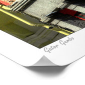 4分フランスの目の写真「グムボファイル」ポスター ポスター (角)