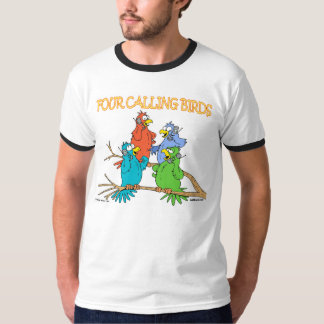 4匹のコールバード Tシャツ