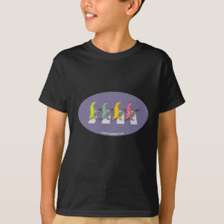 4匹のトカゲのBeatlesのTシャツ Tシャツ