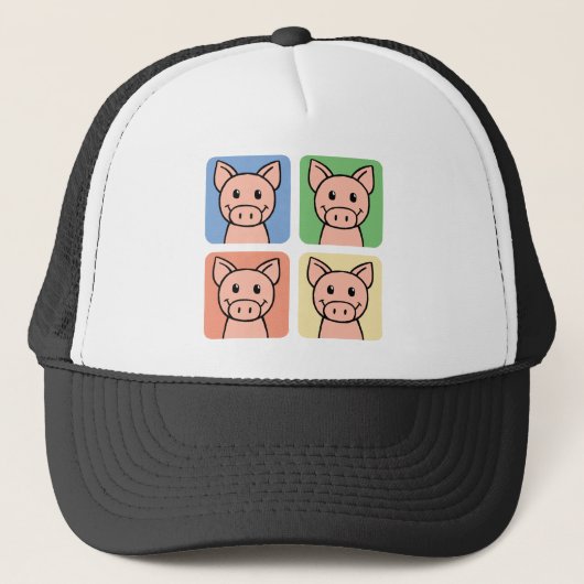 4匹のブタ キャップ (正面)