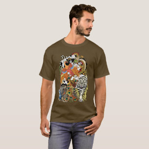 4匹の天動物 Tシャツ