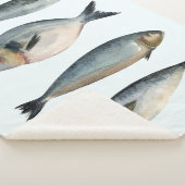 4匹の魚 シェルパブランケット (3/4)