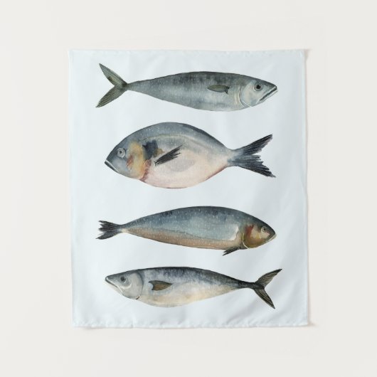 4匹の魚 タペストリー (正面)