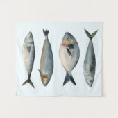 4匹の魚 タペストリー (正面(横))
