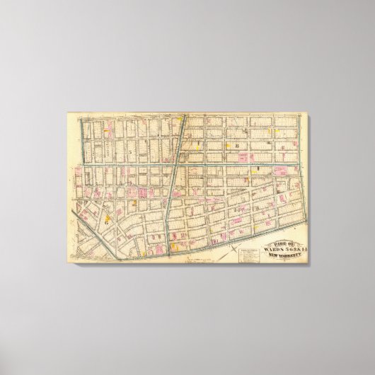 4区56、8、14 キャンバスプリント (正面)